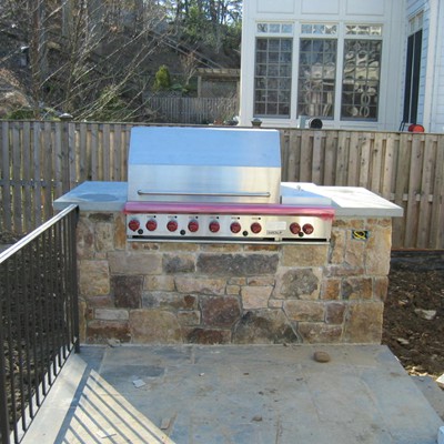 grill front